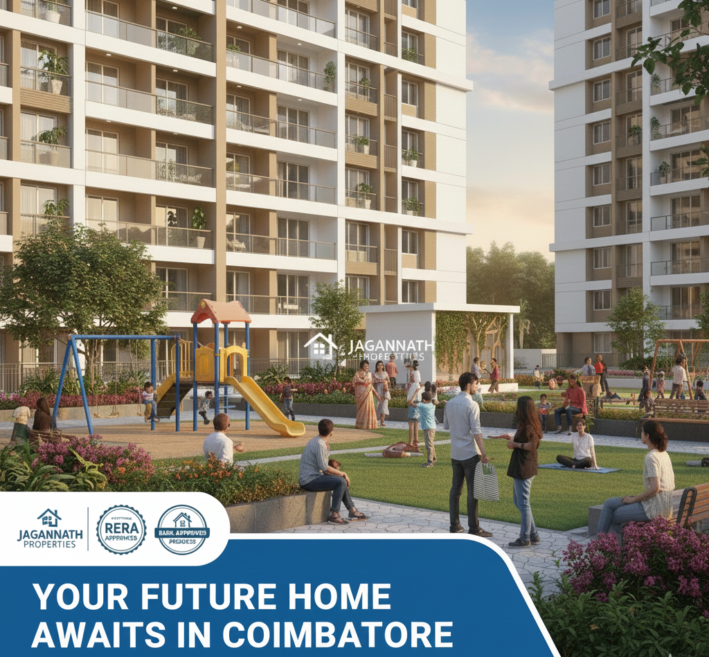 Under Construction Apartment in Coimbatore